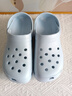 潔麗雅護士洞洞鞋女夏季2026新款涼鞋外穿防滑手術(shù)室醫護包頭涼拖鞋男夏 天空藍 38-39 【標準碼】 曬單實(shí)拍圖