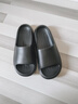 潔麗雅踩屎感涼拖鞋男士夏季2026新款室內防滑防臭情侶居家用厚底拖鞋女 星夜黑 42-43 【適合41-42】 曬單實(shí)拍圖