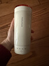 摩飛電器（Morphyrichards）電熱水杯電熱水壺 家用旅行便攜式燒水壺燒水杯 0.3L隨行沖奶泡茶辦公養生保溫杯電熱杯MR6060白 曬單實(shí)拍圖