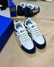 回力（Warrior）德訓鞋男春季一腳蹬潮流百搭賽車(chē)鞋2026新款軟底運動(dòng)鞋防滑板鞋 米深藍卡其 42 曬單實(shí)拍圖