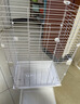 貝初眾鳥(niǎo)籠鸚鵡專(zhuān)用鳥(niǎo)籠子大號生態(tài)別墅帶洗澡站架鳥(niǎo)窩八哥虎皮鳥(niǎo)籠用品 珍珠白-新升級鉆號套餐7件套 養鳥(niǎo)人的必備鳥(niǎo)籠 加高加密加固款 【大空間不拘束】 曬單實(shí)拍圖