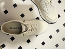 百麗時(shí)尚印花小白鞋男2026新秋商場(chǎng)款厚底阿甘休閑運動(dòng)鞋9CD01CM6 米白/藍色 41 曬單實(shí)拍圖