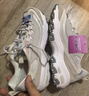 斯凱奇（Skechers）奶茶熊女鞋春厚底老爹鞋軟底百搭熊貓鞋休閑運動(dòng)鞋149238 37.5 曬單實(shí)拍圖