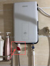四季沐歌（MICOE）電熱水器即熱式 8500W速熱智能變頻恒溫過(guò)水快熱家用超薄無(wú)內膽免儲水洗澡淋浴機器H85-M01S 曬單實(shí)拍圖