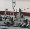 哲高積木拼裝航空母艦驅逐艦軍事戰艦模型合體拼插玩具兒童男孩禮物 六合一大型驅擊艦-1704顆粒 曬單實(shí)拍圖