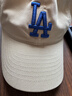 MLB帽子男女情侶棒球帽軟頂鴨舌帽休閑運動(dòng)帽四季3ACP6601N-07BGS-F 曬單實(shí)拍圖