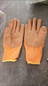 貿正 浸膠勞保手套10雙 毛圈加絨加厚橡膠皮半掛防寒保暖耐磨工地干活冷庫300#正品行貨 曬單實(shí)拍圖