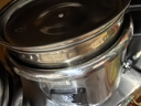 三角牌（Triangle）電飯鍋老式電飯煲6L大容量煮飯鍋5-8人煮飯鍋316不銹鋼內膽帶蒸籠TG-Z60X17ZK 曬單實(shí)拍圖