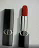 迪奧Dior【鄧為推薦】烈艷藍金口紅絲絨999啞光唇膏 生日禮物送女友 曬單實(shí)拍圖