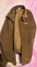 耐克男子燈芯絨哈靈頓夾克冬季新款巴恩風(fēng)超寬松時(shí)尚NIKE IM9349 235苔蘚木棕 L 曬單實(shí)拍圖