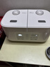 美的（Midea）【一鍋兩用】電飯煲微壓雙膽雙控電飯鍋白玉晶釜內膽家用小型2-3人米飯鍋24H智能預約多功能電煮鍋 雙子座  雙膽獨立操控 3.2L 曬單實(shí)拍圖