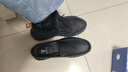 意爾康男鞋春秋羊皮舒適軟底樂(lè )福鞋一腳蹬休閑皮鞋男 96159W黑色43 曬單實(shí)拍圖