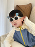 Kocotreekk樹(shù)兒童墨鏡防紫外線(xiàn)寶寶偏光太陽(yáng)鏡立體卡通可愛(ài)裝飾眼鏡 曬單實(shí)拍圖