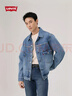 Levi's李維斯26年春夏新款男士美式復古工裝風(fēng)休閑牛仔夾克外套 藍色 XL 曬單實(shí)拍圖