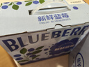 京鮮生 云南高山藍莓 特大果22mm+ 6盒裝 凈重125g/盒 生鮮水果 曬單實(shí)拍圖