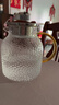 京東京造 涼水壺 耐熱耐高溫玻璃冷水壺茶水分離泡茶杯1.2L 曬單實(shí)拍圖
