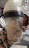 世喜吸管奶瓶1-3歲直飲杯嬰兒ppsu一12個(gè)月以上寶寶300ml帶重力球手柄 曬單實(shí)拍圖