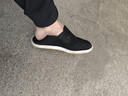 布舍元（BUSHEYUAN）一腳蹬休閑老北京布鞋男中國風(fēng)傳統千層底黑色布鞋9206 黑色 41  曬單實(shí)拍圖