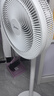 美的（Midea）電風(fēng)扇 家用七葉立式落地扇宿舍臥室輕音節能搖頭桌面小風(fēng)扇大風(fēng)力空氣循環(huán)風(fēng)扇 SAF30AC  曬單實(shí)拍圖