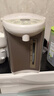 美的（Midea）電熱水瓶電熱水壺全自動(dòng)斷電保溫控溫恒溫食品級304不銹鋼5L大容量家用泡茶母嬰沖奶神器Colour201 曬單實(shí)拍圖