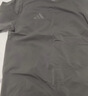 阿迪達斯（adidas）T恤男夏季運動(dòng)透氣輕薄寬松棉短袖 深灰/淺灰 L 曬單實(shí)拍圖