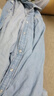 Levi's李維斯男士美式復古街頭潮流休閑百搭時(shí)尚牛仔襯衫外套 淺藍色 L 曬單實(shí)拍圖