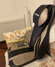 西屋（Westinghouse）分體按摩椅S180/S150按摩靠墊辦公室肩頸按摩器腰背臀全身按摩家用按摩儀氣囊按摩墊長(cháng)輩送禮 【雙墊提升體驗】S180玄武黑-捶背揉肩 【雙軌雙臂按摩，泰式揉捶大師】 曬單實(shí)拍圖