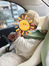 Prigel舒安pro新生嬰兒寶寶兒童安全座椅車(chē)載汽車(chē)可坐可躺0-6-12歲通風(fēng) 舒安pro 智能款 奶油青提(通風(fēng)加熱+不窩脖+單手旋轉) 曬單實(shí)拍圖