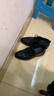 意爾康男鞋圓頭商務(wù)正裝鞋春秋單鞋系帶皮鞋德比婚鞋 53449W 黑色 39 曬單實(shí)拍圖
