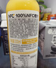 農夫山泉100%純果汁NFC芒果混合汁300ml*10瓶 整箱飲料禮盒 曬單實(shí)拍圖