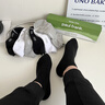 大嘴猴100%新疆棉襪子男夏季網(wǎng)眼透氣防臭7A抗菌運動(dòng)襪7雙禮盒跑步襪 曬單實(shí)拍圖
