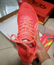 李寧追風(fēng)pro2丨透氣碳板跑步鞋減震男女中考體測專(zhuān)業(yè)競速訓練運動(dòng)鞋 熒光海棠紅-5 42 曬單實(shí)拍圖