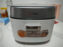 美的（Midea）花瓣P(guān)ro 2.0IH加熱電飯煲電飯鍋3-4人純鈦0涂層家用舒胃飯柴火飯鋼化玻璃電煮飯煲40HB9T一級能效 曬單實(shí)拍圖