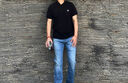 Lee標準版防曬紫外線(xiàn)刺繡logo涼感短袖男女同款情侶polo衫休閑潮 曬單實(shí)拍圖