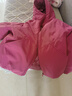 鴨鴨（YAYA）【王一博同款】騏驥紅羽絨服女2025新款冬季短款男女同款保暖外套 玫紅色 【-10°抗寒/男女同款】 L 130-150斤 曬單實(shí)拍圖