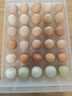 京喜加九華山林間綠殼烏雞蛋混合裝新鮮寶寶營(yíng)養蛋整箱35-45g 50枚（25枚土雞蛋+25枚烏雞蛋） 曬單實(shí)拍圖