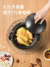 炊大皇 陶瓷煲 5.2L砂鍋煲湯熬藥煮粥燜飯燉鍋 養生湯鍋大肚煲明火使用 曬單實(shí)拍圖