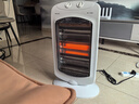 格力（GREE）小太陽(yáng)取暖器家用節能即熱臺式搖頭款電暖器 臥室暗光遠紅外護眼電暖氣防燙烤火爐暖腳神器暖風(fēng)機 NSD-12-WG 曬單實(shí)拍圖