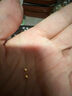 洲足金999金珠黃金小金珠金豆古法金珠DIY配件散珠隔珠路路通轉運珠 3mm金珠  合單滿(mǎn) 0.16g 包郵 單顆約0.02g 曬單實(shí)拍圖