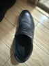 奧康（Aokang） 男鞋秋季新款樂(lè )福鞋牛皮套腳商務(wù)保暖高幫男士皮鞋黑色42碼 曬單實(shí)拍圖