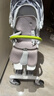 babycare頭等艙嬰兒推車(chē)高景觀(guān)遛娃神器輕便可折疊可坐躺雙向溜娃  時(shí)光銀 曬單實(shí)拍圖