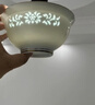 忘挺舟青瓷玲瓏釉下彩景德鎮陶瓷餐具套裝高溫白瓷碗碟套裝輕奢組合送禮 青釉玲瓏纏枝蓮-68頭豪華配大湯煲【禮盒裝】 68頭 曬單實(shí)拍圖