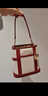 CHARLES&KEITH26春新品帆布拼接水桶包單肩斜挎包生日禮物CK2-10671860-1 Brick磚色 S 曬單實(shí)拍圖
