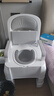 妙倍悠老人坐便器可移動(dòng)馬桶坐便椅老人孕婦病人便攜式馬桶臥室臨時(shí)便盆 曬單實(shí)拍圖