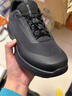 百麗厚底健步鞋男夏增高4cm戶(hù)外休閑運動(dòng)鞋A2122 穿梭黑/單里 40 曬單實(shí)拍圖