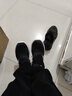 阿迪達斯男鞋冬季新款緩震運動(dòng)鞋網(wǎng)面透氣休閑鞋黑白鞋子跑步鞋潮FX3581 FX3581黑白【門(mén)店正品，假一罰十】 44 曬單實(shí)拍圖