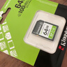 金士頓（Kingston）64GB SD存儲卡 U1 V10 相機內存卡 sd卡大卡 高速連拍 讀速100MB/s 曬單實(shí)拍圖