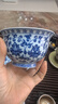 京東京造 蓋碗茶具 景德鎮蓋碗陶瓷茶具主人杯禮盒裝 青花纏枝蓮蓋碗壺承 曬單實(shí)拍圖