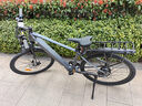 永久鋰電池助力電動(dòng)自行車(chē)禧瑪諾變速超長(cháng)續航山地車(chē)男女士雙碟剎單車(chē) F58摩天灰【助力續航約80-90KM】油碟 26英寸 曬單實(shí)拍圖