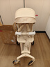 丸丫T6-2遛娃神器高景觀(guān)嬰兒推車(chē)可坐可躺輕便折疊換向香檳金PRO 曬單實(shí)拍圖